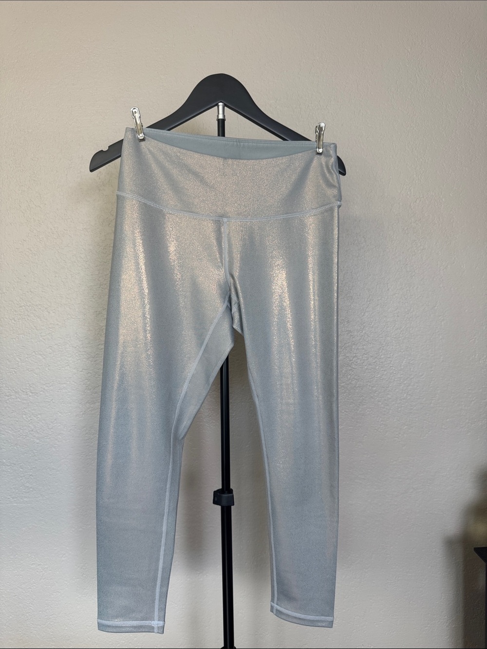 Zella Metallic Light Gray Performance Tank